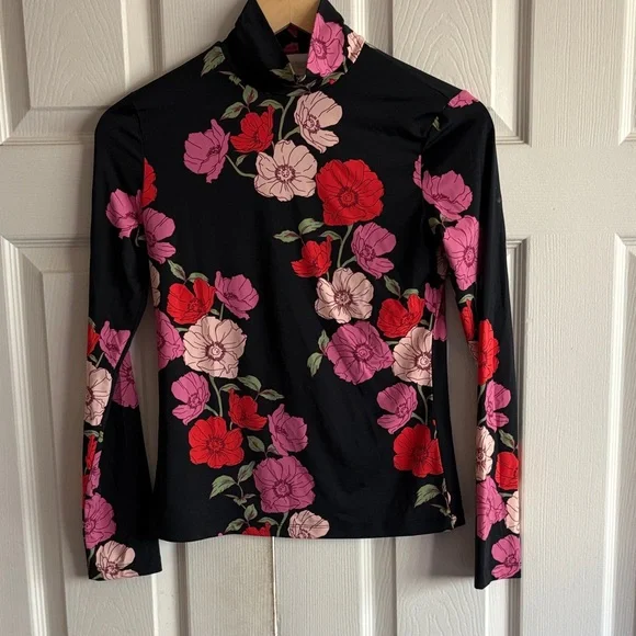 The Westside Floral Long Sleeve Women's Top - Picture 1 of 8